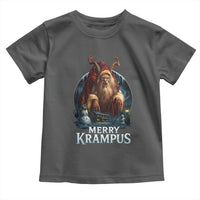 Christmas Krampus Toddler T Shirt Merry Krampus Pagan Yule Nordic Xmas - Wonder Print Shop