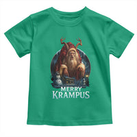 Christmas Krampus Toddler T Shirt Merry Krampus Pagan Yule Nordic Xmas - Wonder Print Shop