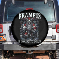 Nordic Christmas Krampus Spare Tire Cover Krampus Is Coming To Town Horror Holiday Xmas - Wonder Print Shop
