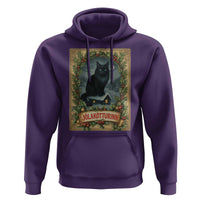 Nordic Christmas Cat Hoodie Jolakotturinn Yule Cat Icelandic - Wonder Print Shop