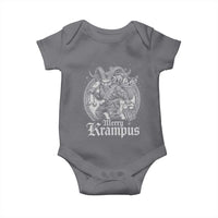 Christmas Krampus Baby Onesie Merry Krampus Norse Pagan Yule Horror Xmas - Wonder Print Shop