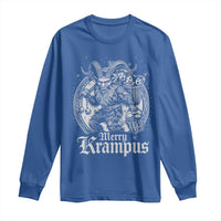 Christmas Krampus Long Sleeve Shirt Merry Krampus Norse Pagan Yule Horror Xmas - Wonder Print Shop