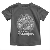 Christmas Krampus Toddler T Shirt Merry Krampus Norse Pagan Yule Horror Xmas - Wonder Print Shop