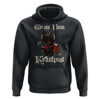 Christmas Krampus Cat Hoodie Gruss Vom Krampus Pagan Yule Xmas - Wonder Print Shop