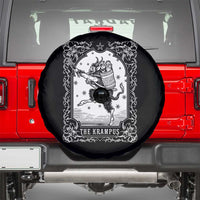 Christmas Krampus Spare Tire Cover Pagan Yule Nordic Xmas Krampus Evil Tarot Card - Wonder Print Shop