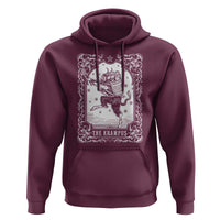 Christmas Krampus Hoodie Pagan Yule Nordic Xmas Krampus Evil Tarot Card - Wonder Print Shop