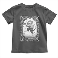 Christmas Krampus Toddler T Shirt Pagan Yule Nordic Xmas Krampus Evil Tarot Card - Wonder Print Shop