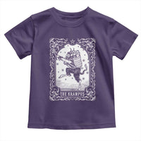 Christmas Krampus Toddler T Shirt Pagan Yule Nordic Xmas Krampus Evil Tarot Card - Wonder Print Shop