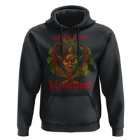 Nordic Christmas Krampus Hoodie Gruss Vom Krampus Pagan Yule Xmas - Wonder Print Shop