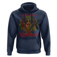 Nordic Christmas Krampus Hoodie Gruss Vom Krampus Pagan Yule Xmas - Wonder Print Shop