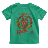 Nordic Christmas Krampus Toddler T Shirt Gruss Vom Krampus Pagan Yule Xmas - Wonder Print Shop