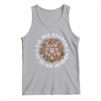 Tis The Season To Be The Heathen Tank Top Pagan Christmas Yule Holiday - Wonder Print Shop