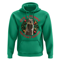 Funny Christmas Vacation Squirrel Movie Hoodie It Is A Funny Squeaky Sound Xmas Wreath - Wonder Print Shop