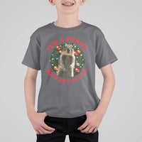 Funny Christmas Vacation Squirrel Movie T Shirt For Kid It Is A Funny Squeaky Sound Xmas Wreath - Wonder Print Shop