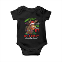 Funny Christmas Vacation Squirrel Movie Baby Onesie Whats That Sound You Hear It It Is A Funny Squeaky Sound - Wonder Print Shop