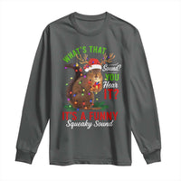 Funny Christmas Vacation Squirrel Movie Long Sleeve Shirt Whats That Sound You Hear It It Is A Funny Squeaky Sound - Wonder Print Shop