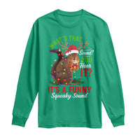 Funny Christmas Vacation Squirrel Movie Long Sleeve Shirt Whats That Sound You Hear It It Is A Funny Squeaky Sound - Wonder Print Shop