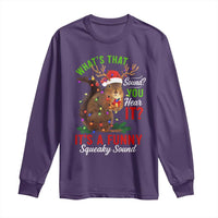 Funny Christmas Vacation Squirrel Movie Long Sleeve Shirt Whats That Sound You Hear It It Is A Funny Squeaky Sound - Wonder Print Shop