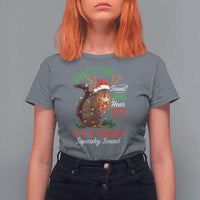 Funny Christmas Vacation Squirrel Movie T Shirt For Women Whats That Sound You Hear It It Is A Funny Squeaky Sound - Wonder Print Shop