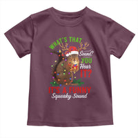 Funny Christmas Vacation Squirrel Movie Toddler T Shirt Whats That Sound You Hear It It Is A Funny Squeaky Sound - Wonder Print Shop