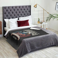 250 Years Of America Throw Blanket 250th American Anniversary Independence Bald Eagle - Wonder Print Shop