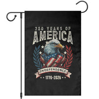 250 Years Of America Garden Flag 250th American Anniversary Independence Bald Eagle - Wonder Print Shop