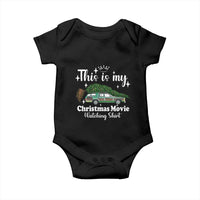 This Is My Christmas Movie Watching Baby Onesie Vintage Xmas Tree Car - Wonder Print Shop