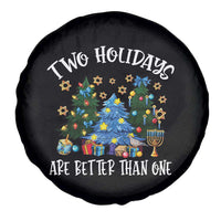 Christmas Hanukkah Spare Tire Cover Two Holidays Are Better Than One Christmukkah Tree - Wonder Print Shop