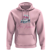 Figure Skater Hoodie Go Figure Coquette Pink Bow Ice Skating