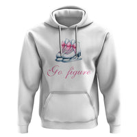 Figure Skater Hoodie Go Figure Coquette Pink Bow Ice Skating
