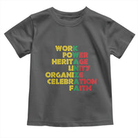 Kwanzaa Toddler T Shirt Work Power Heritage Unity Organize Celebration Faith African Heritage