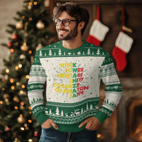 Kwanzaa Ugly Christmas Sweater Work Power Heritage Unity Organize Celebration Faith African Heritage - Wonder Print Shop