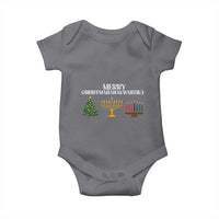 Merry Christmahanakwanzika Baby Onesie Christmas Hanukkah Kwanzaa