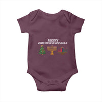 Merry Christmahanakwanzika Baby Onesie Christmas Hanukkah Kwanzaa