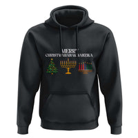 Merry Christmahanakwanzika Hoodie Christmas Hanukkah Kwanzaa