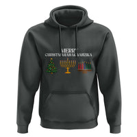 Merry Christmahanakwanzika Hoodie Christmas Hanukkah Kwanzaa