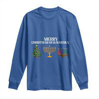 Merry Christmahanakwanzika Long Sleeve Shirt Christmas Hanukkah Kwanzaa