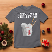Happy Jewish Christmas T Shirt Chinese Noodle Asian Take Out - Wonder Print Shop