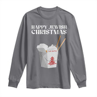 Happy Jewish Christmas Long Sleeve Shirt Chinese Noodle Asian Take Out