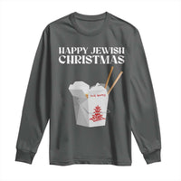 Happy Jewish Christmas Long Sleeve Shirt Chinese Noodle Asian Take Out