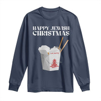 Happy Jewish Christmas Long Sleeve Shirt Chinese Noodle Asian Take Out