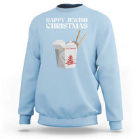 Happy Jewish Christmas Sweatshirt Chinese Noodle Asian Take Out - Wonder Print Shop