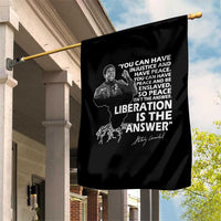 Stokely Carmichael Quote Garden Flag You Can Have Injustice And Have Peace And Be Enslaved Black History Month