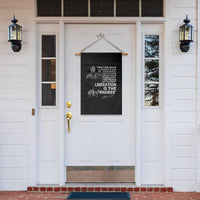 Stokely Carmichael Quote Garden Flag You Can Have Injustice And Have Peace And Be Enslaved Black History Month
