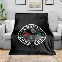 Stokely Carmichael Throw Blanket A Man Is Born Free Kwame Ture Civil Rights Leader