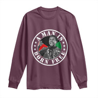 Stokely Carmichael Long Sleeve Shirt A Man Is Born Free Kwame Ture Civil Rights Leader
