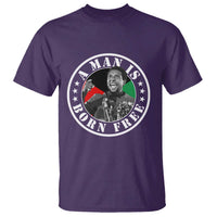 Stokely Carmichael T Shirt A Man Is Born Free Kwame Ture Civil Rights Leader