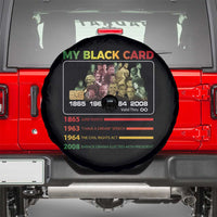 Black History Spare Tire Cover My Black Card Greatest African American Leaders