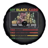 Black History Spare Tire Cover My Black Card Greatest African American Leaders