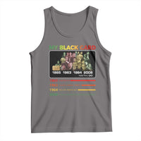 Black History Tank Top My Black Card Greatest African American Leaders